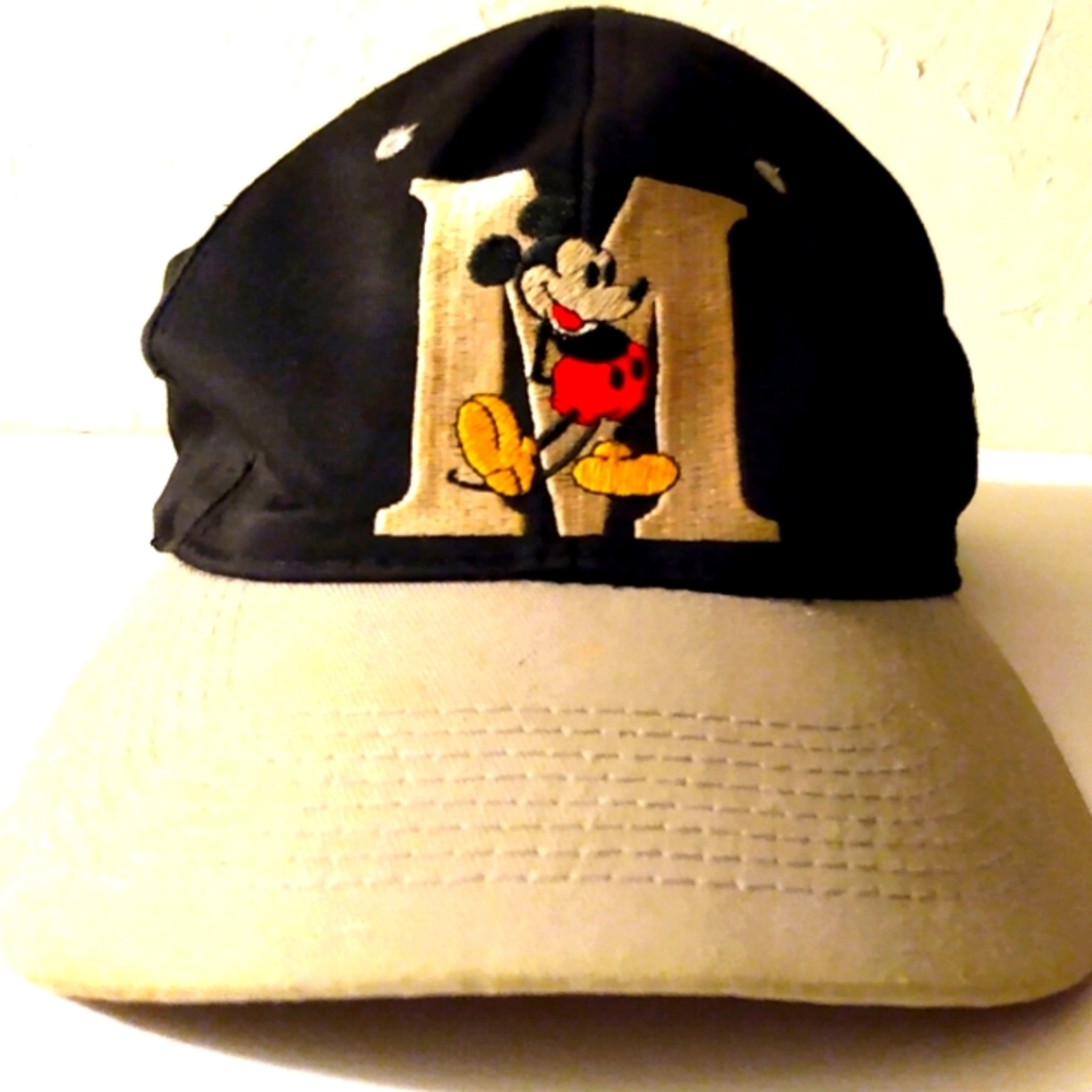 🐀MICKEY MOUSE Disney snapback CAP Black & Gray